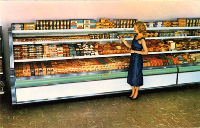 Lady in Supermarket, 1956