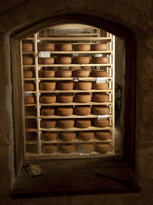 Aging Cheese at Brazos Valley