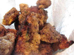 Fried Onion Blossom Fritters