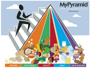 new USDA food pyramid