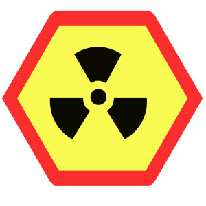 Radiation Warning Sign