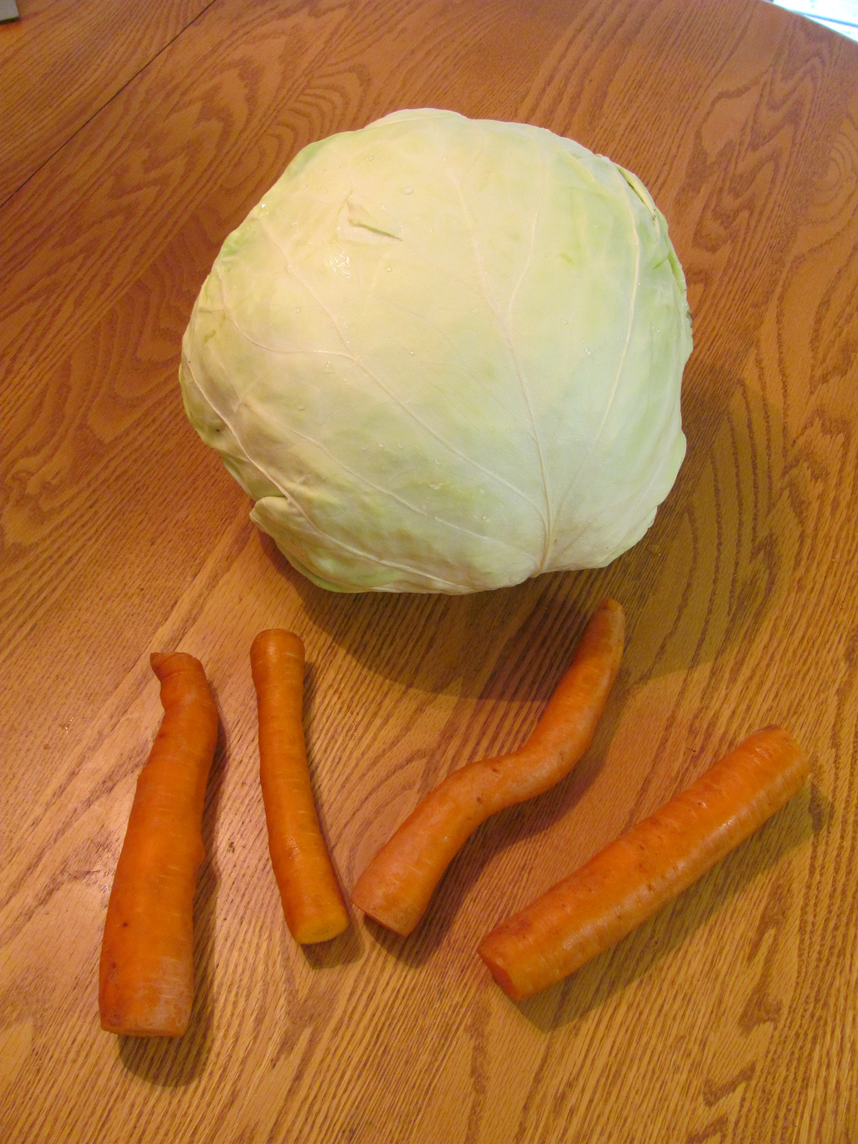Carrots and Cabbage