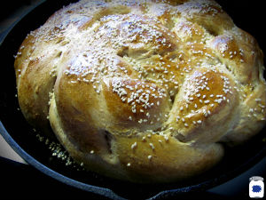 Challah Bread--with whole wheat flour