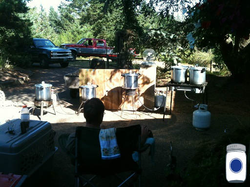 Tom & his friends can 1-2,000 lbs of tuna over Labor Day