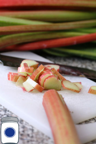 Slicing Rhubarb