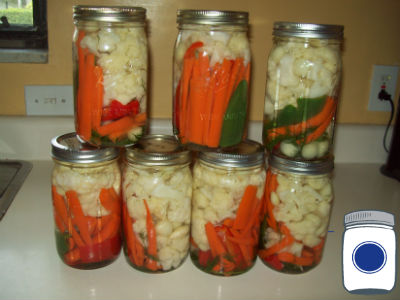 Jan's Pickled Vegetables