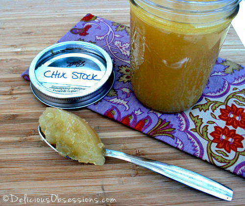 Chicken Stock by Delicious Obsessions