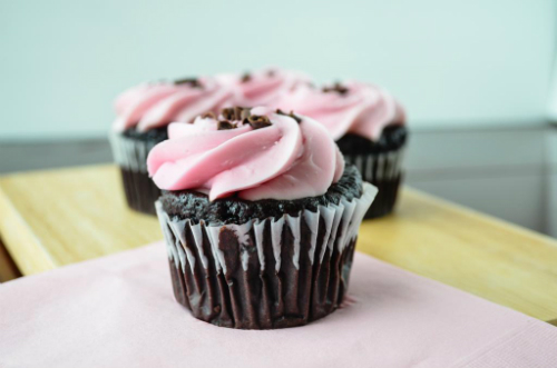 Grain-Free Black Forest Cupcakes