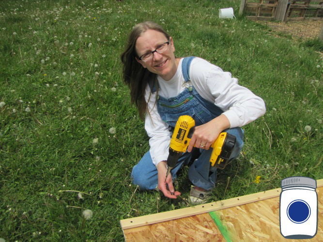 Building Goat Shed