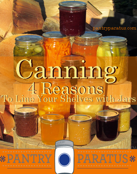 Canning: 4 Reasons to Line the Pantry with Jars