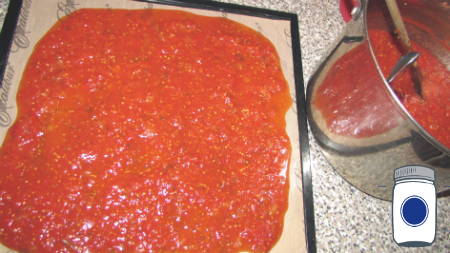 Dehydrating Pasta Sauce