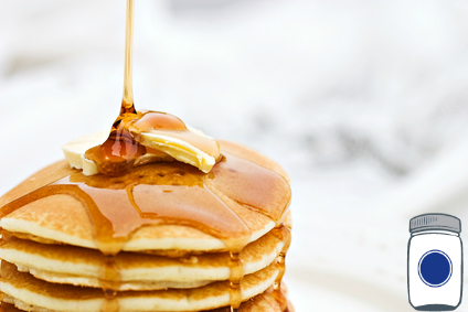 Maple Syrup on Pancakes