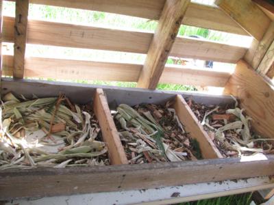 Nesting Boxes in our coop