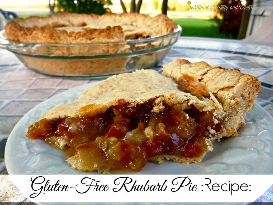 Gluten Free Rhubarb Pie