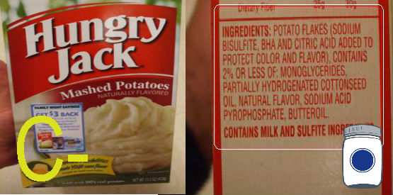 Hungry Jack Instant Potatoes