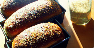 Bread with Sesame Seeds