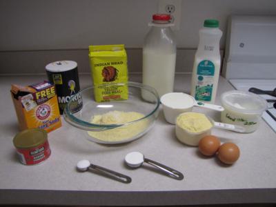 Cornbread Ingredients