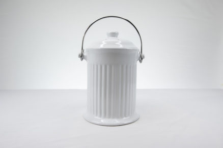 1 Gallon Ceramic Compost Keeper