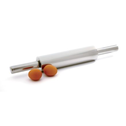 stainless steel rolling pin with eggs