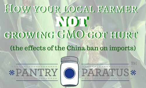 How your local farmer not growing GMO Corn got hurt