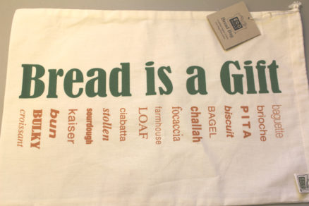 organic cotton bread bag
