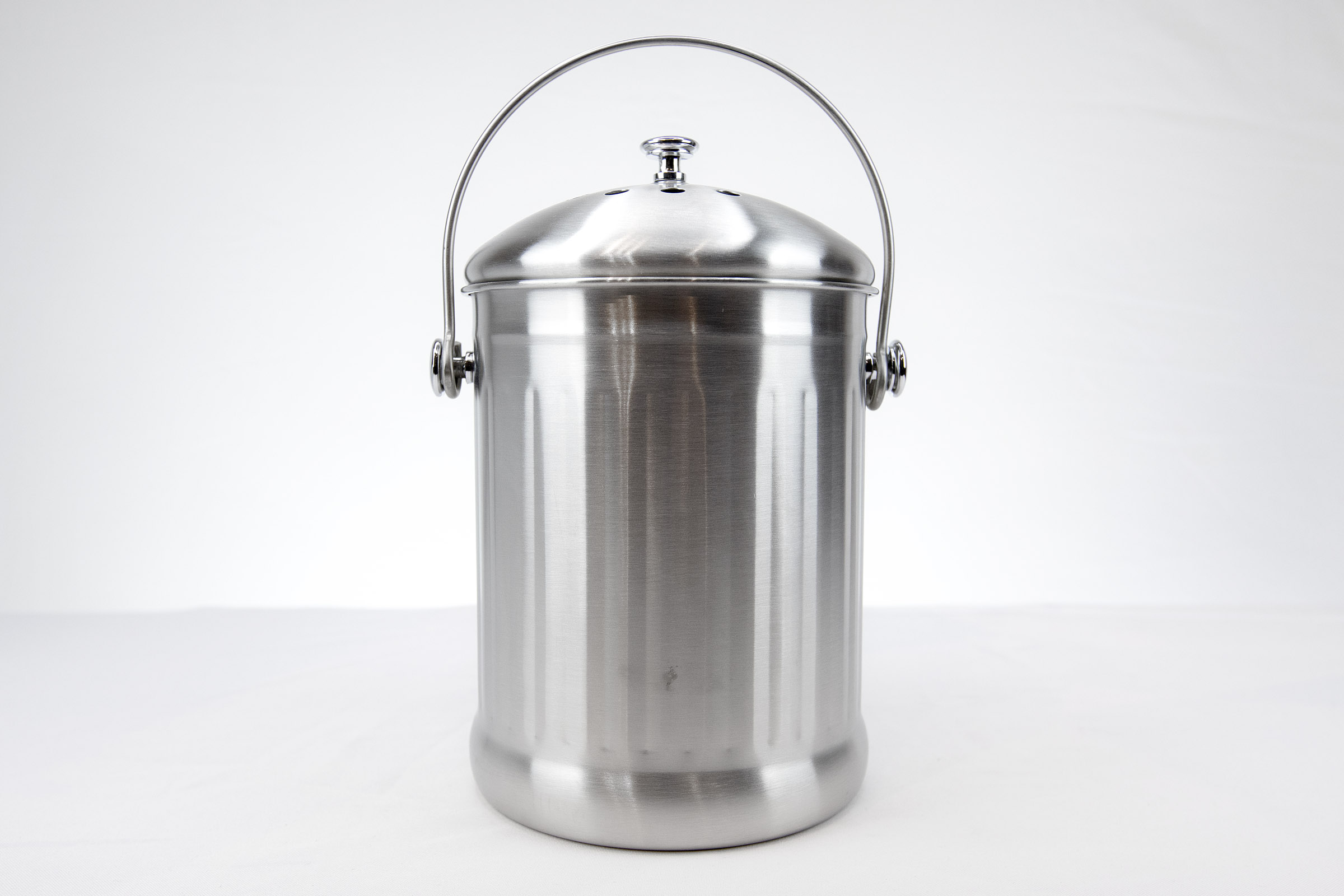Stainless Steel Compost Keeper, 1 Gallon