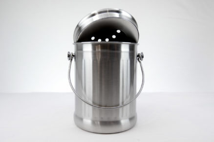 Stainless Steel Compost Keeper, 1 Gallon