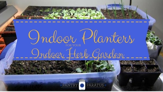 Indoor Planters for Indoor Herb Gardens