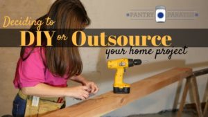 Deciding your home project